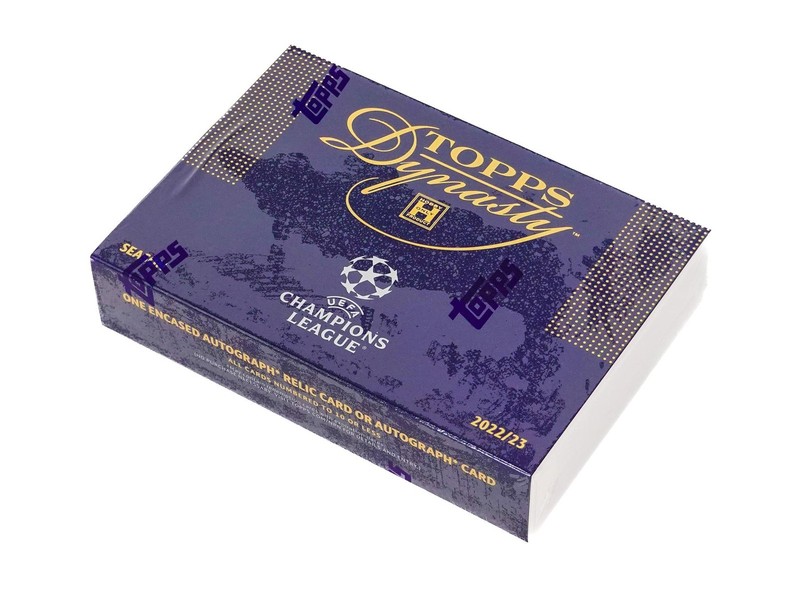 2022/24 TOPPS DYNASTY UEFA CHAMPIONS LEAGUE SOCCER HOBBY BOX view 2