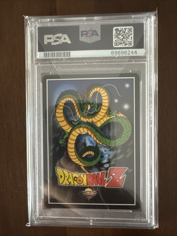 Dragon Ball Z TCG Goku Super Saiyan P11 FOIL Promo Panini Evolution PSA 9 view 2