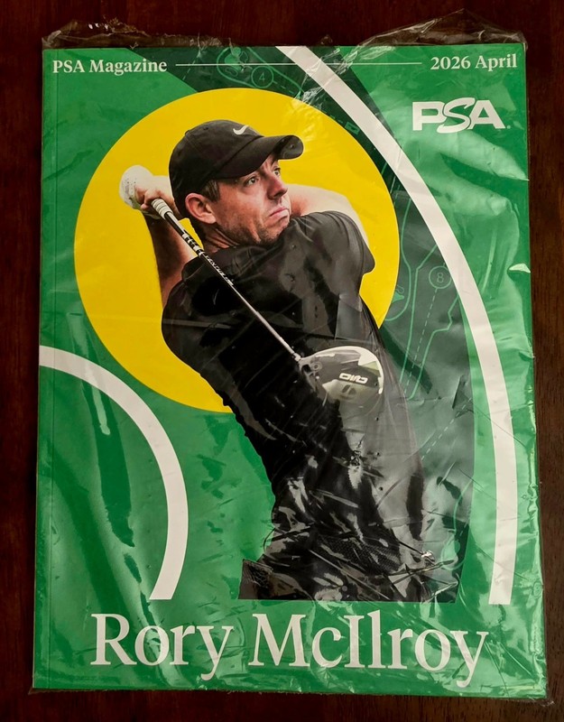 BRAND NEW PSA MAGAZINE #52 APRIL 2026 RORY McILROY VARIANT COVER RARE