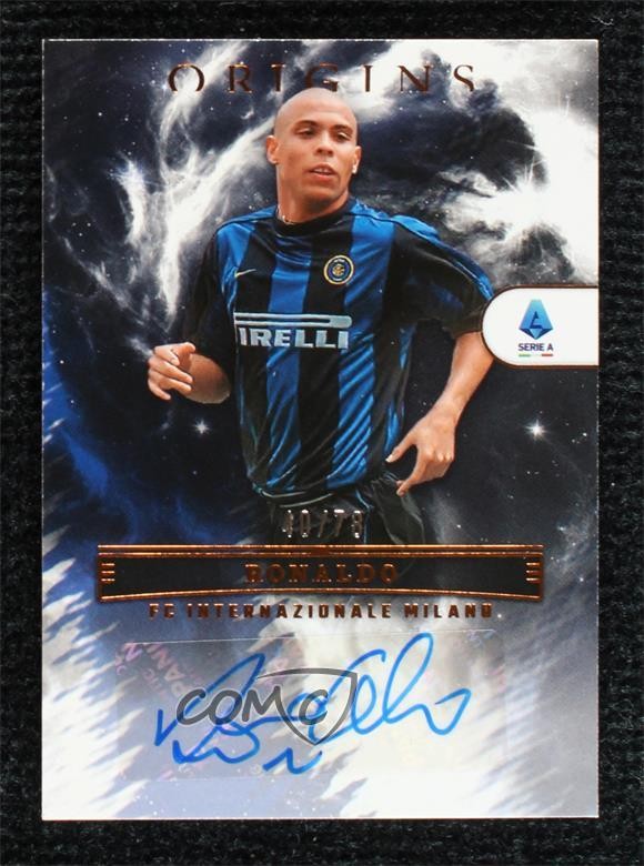 2022-23 Panini Chronicles Origins Auto Serie A 40/78 Ronaldo #OA-R9 Auto 1o88
