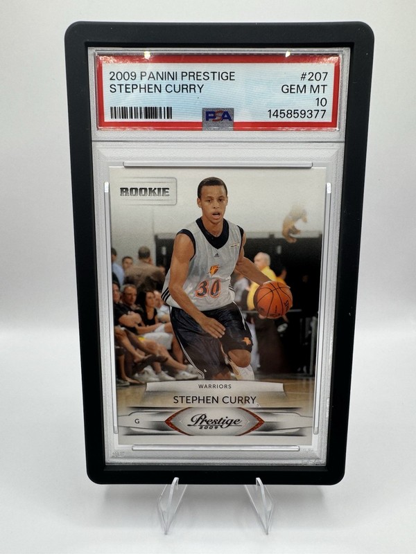 Panini 2009-10 Prestige Stephen Curry Rookie #207 PSA 10 Warriors NBA Card
