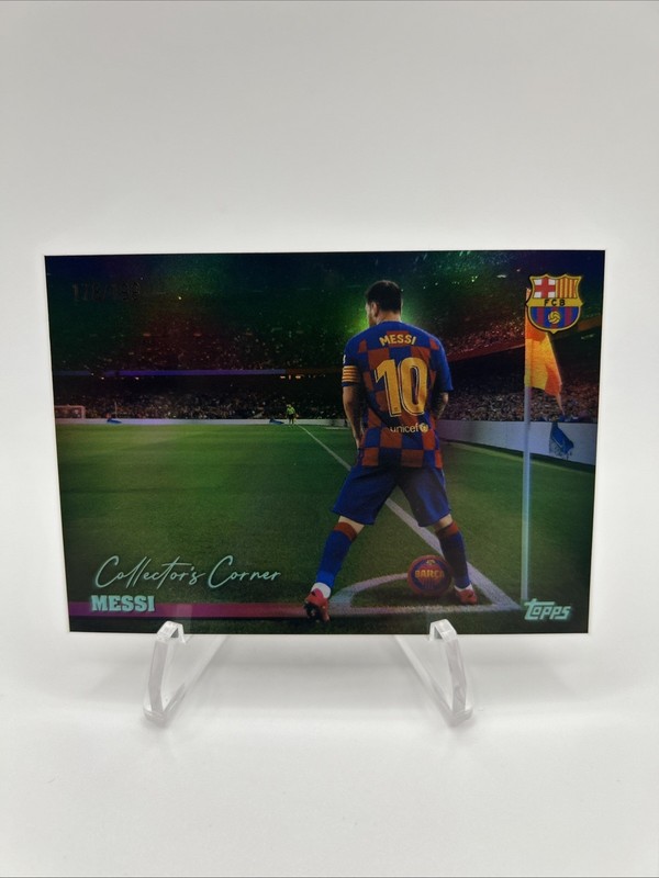 2025 Topps Barcelona Team Set Messi Collector’s Corner 178/199, No 40