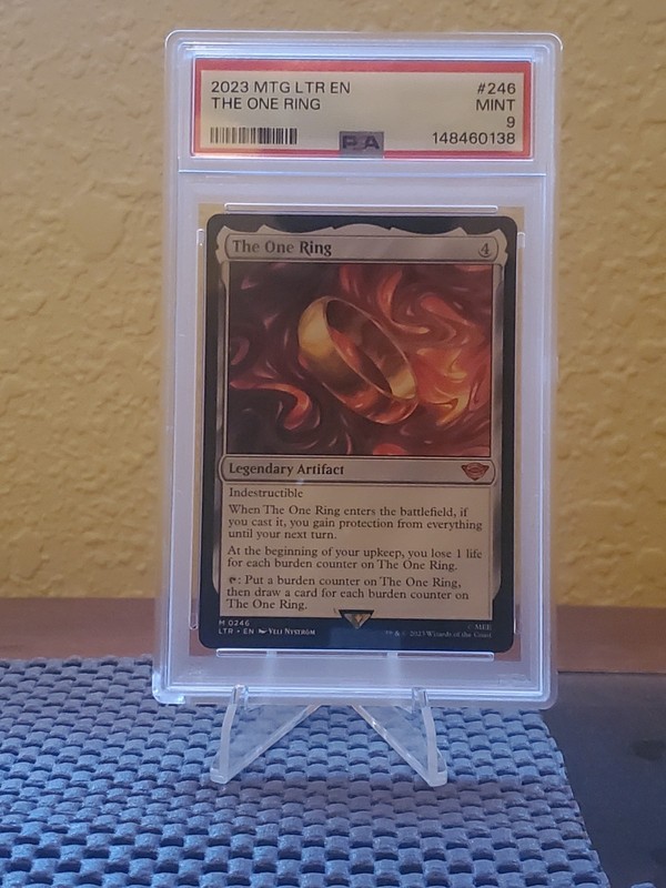 Magic The Gathering The One Ring #246 - PSA 9 - The Lord of the Rings