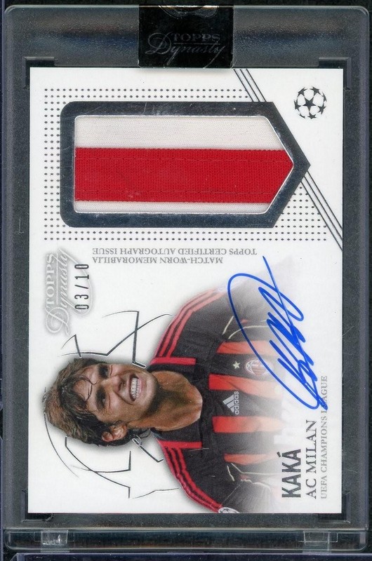 2022/23 Topps Dynasty Kaka Patch Auto /10