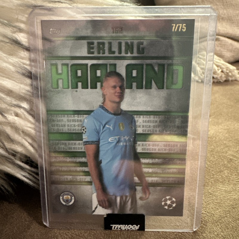Erling Haaland /75 SEALED Topps Total Football Season Kick-Off 🇳🇴
