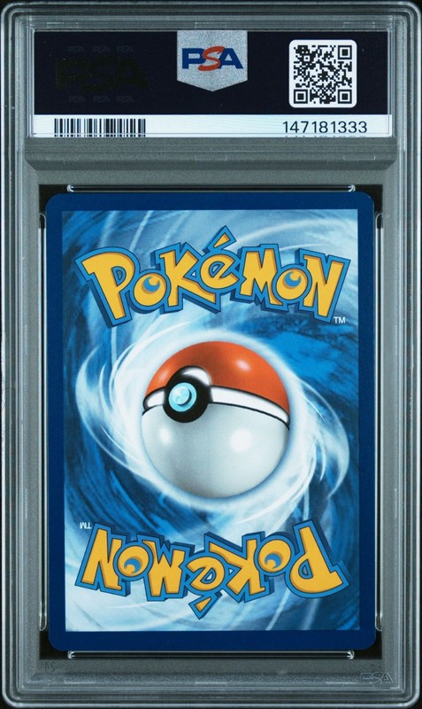 2025 Pokemon Holiday Calendar Pikachu 25 FRESHLY GRADED PSA 8 NM-MT view 2