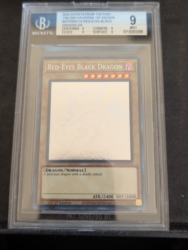 Red-Eyes Black Dragon (Ghost Rare) GFP2-EN176 Ghosts from the Past: the 2nd...