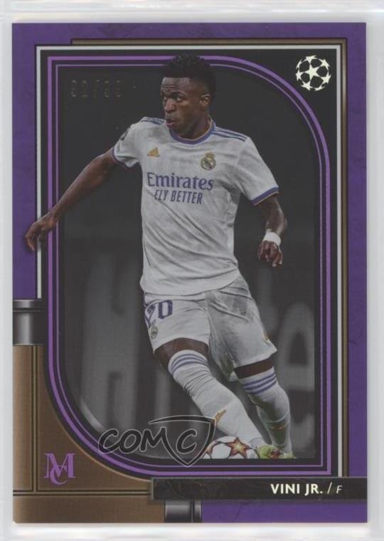 2021 Topps Museum Collection UCL Amethyst 92/99 Vinicius Junior Vini Jr #45 0t9q