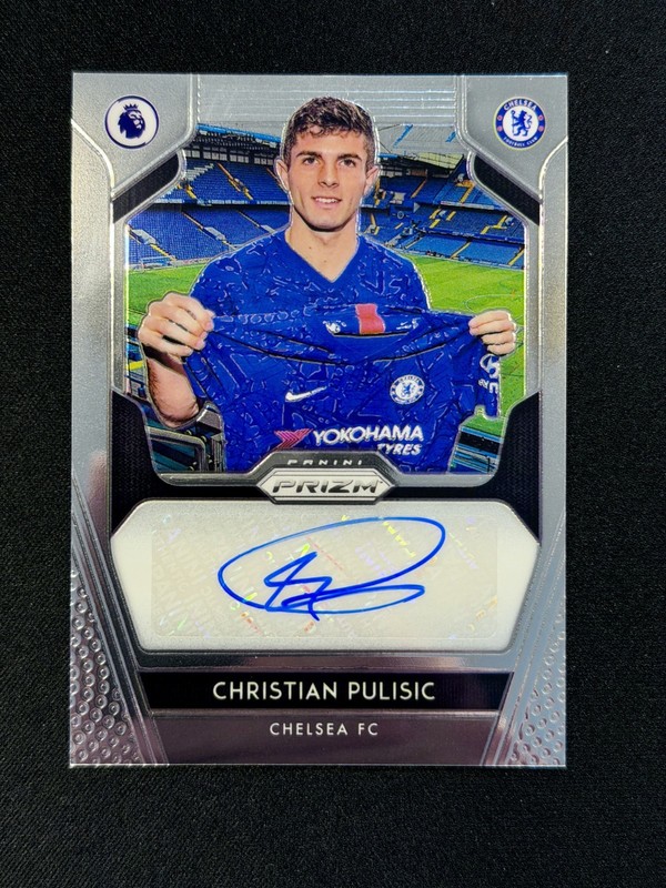 Christian Pulisic 2019-20 Panini Prizm Premier League Signatures Auto #S-CP USA