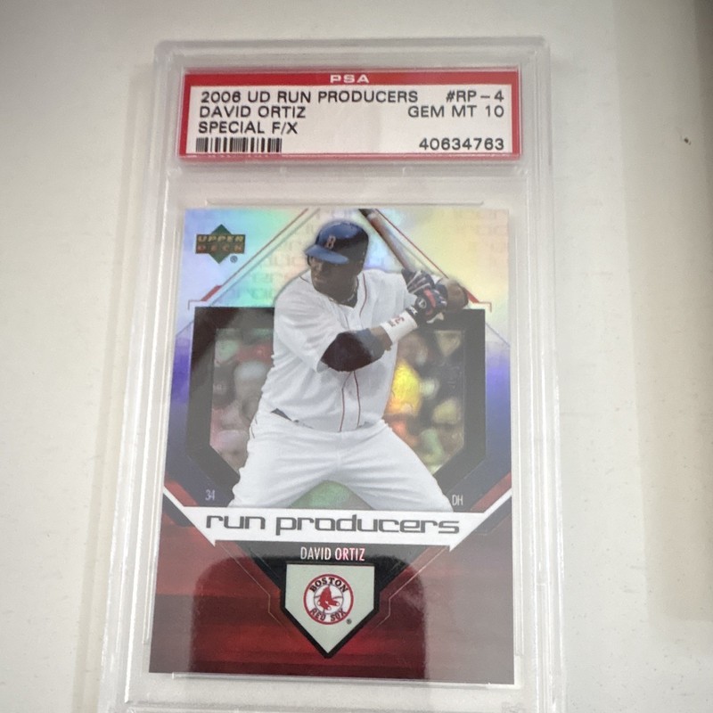 Upper Deck 2006 Special F/X Run Producers David Ortiz #RP-4 PSA 10 Red Sox