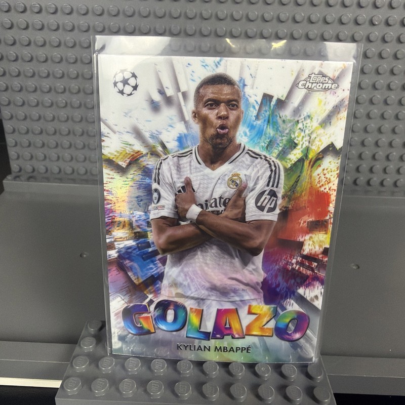 2024-25 Topps Chrome Uefa Club Competitions - Golazo Kylian Mbappe #GZ-21