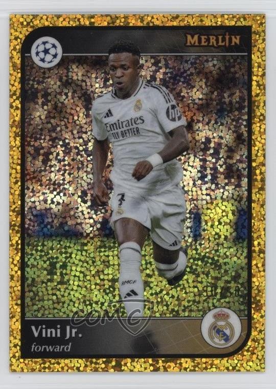 2024 Topps Merlin UEFA Club Competitions 30/50 Vinicius Junior Vini Jr #77 9et