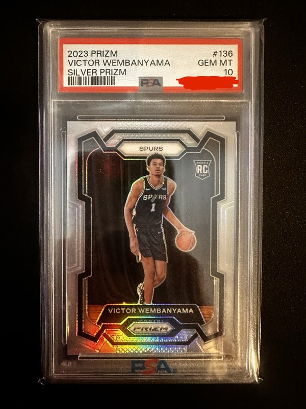 🚨CHASER PACK🚨 Victor Wembanyama Silver Prizm Rookie PSA 10 Chaser Pack *READ*