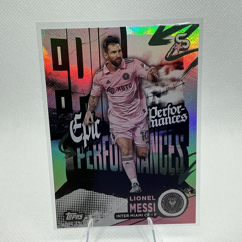2024 Topps MLS Superstars #EP-10 Lionel Messi Epic Performances