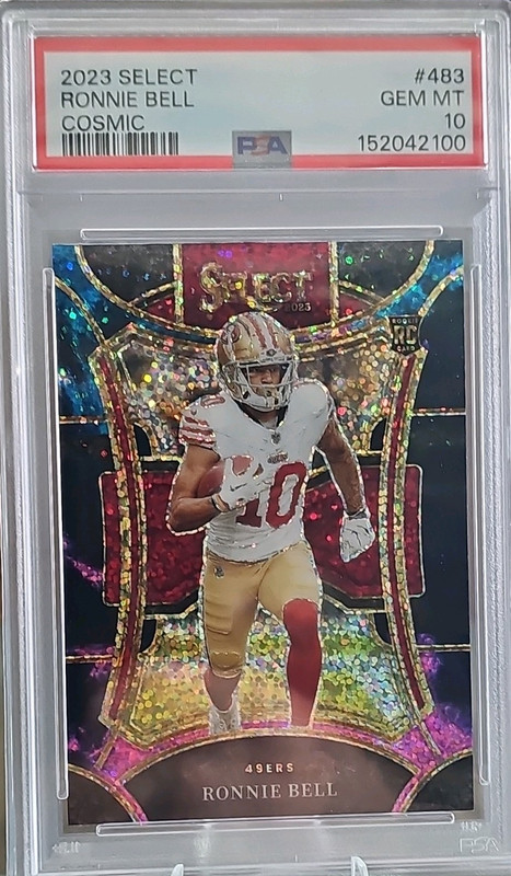 Panini 2023 Select Ronnie Bell Suite Level Cosmic #483 PSA 10 (POP 1) 49ers