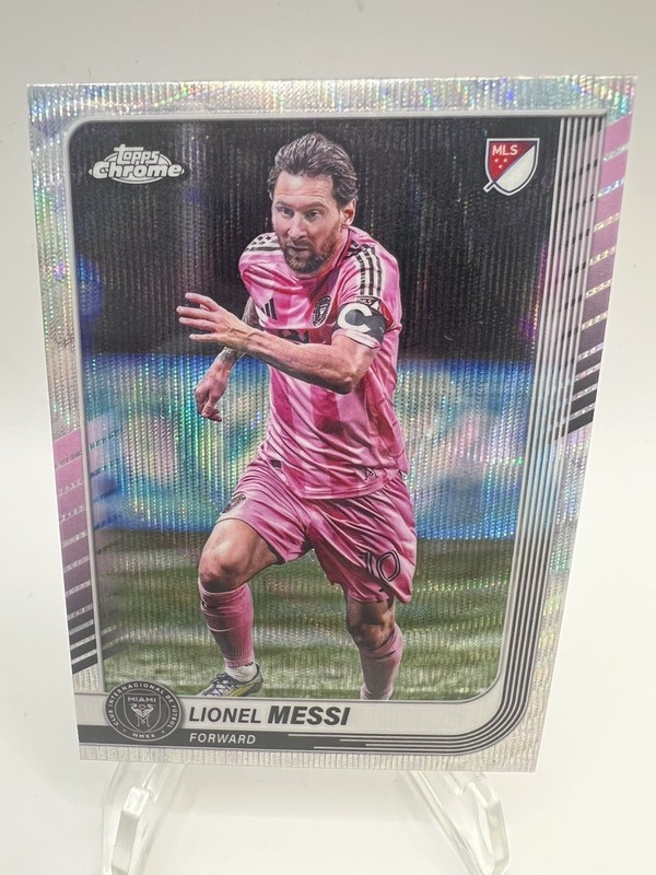 2025 Topps Chrome MLS - Lionel Messi #10 Prism Refractor
