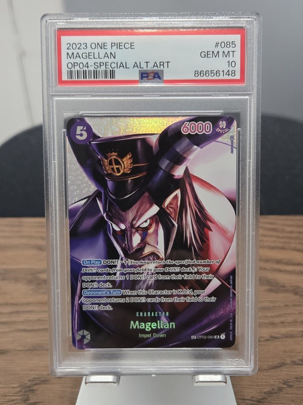 One Piece Magellan PSA 10 Special Alt Art Foil