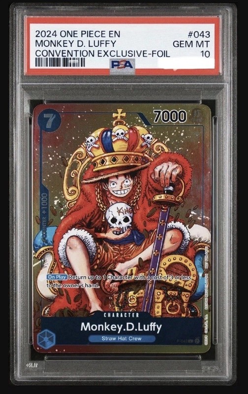 One Piece card Mystery Card single ( Monkey D Luffy PSA 10 )