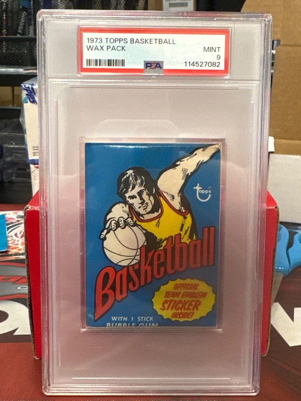 1973 Topps Basketball Wax Pack NBA PSA 9 Mint RC HOF Vintage