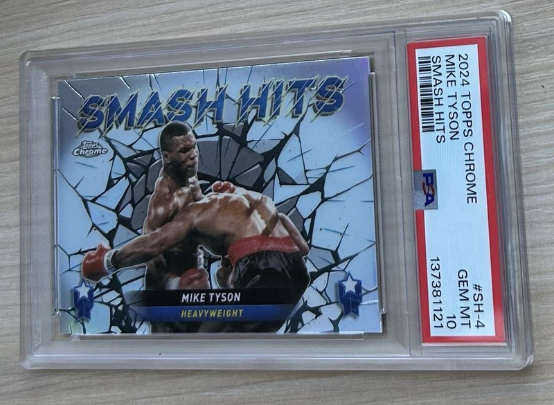 PSA 10 - 2024 Topps Mike Tyson Smash Hits SH-4