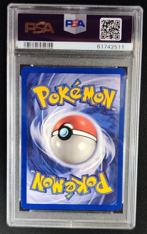 PSA 9 MINT Pikachu 60/64 1st Edition Common Jungle Pokemon Graded Card view 2