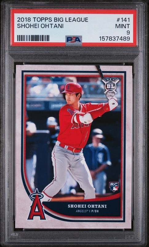 2018 Topps Big League - Shohei Ohtani #141 (RC)