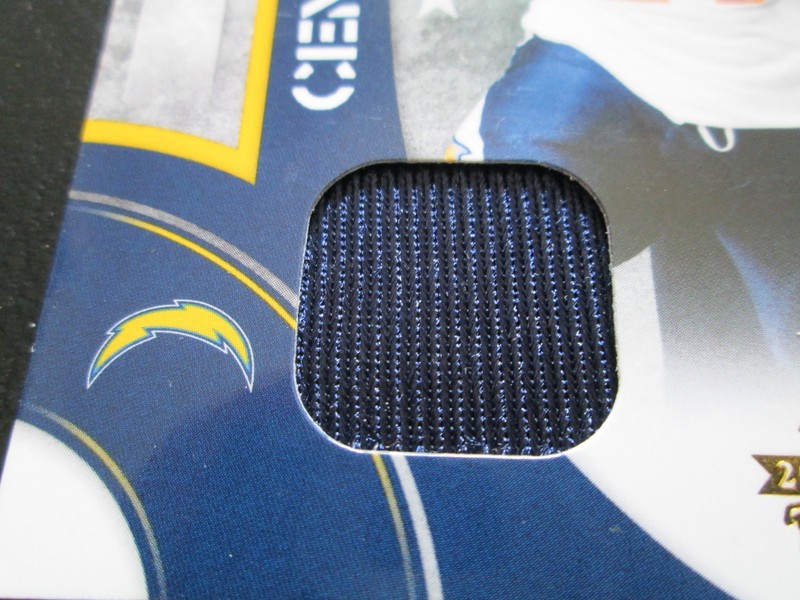 LADAINIAN TOMLINSON 2008 THREADS CENTURY STARS GAME WORN JERSEY CARD #161/250 view 2