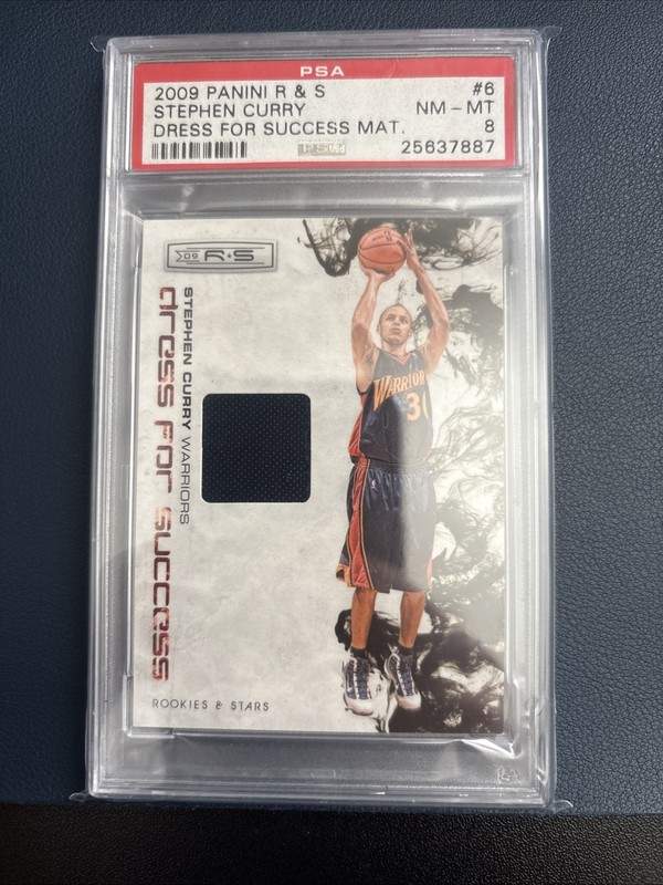 2009-10 Panini Rookies & Stars - Dress for Success Materials Stephen Curry /299