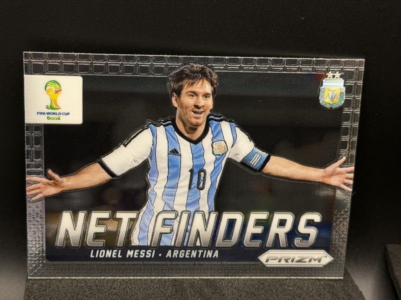 2014 Panini Prizm World Cup - Net Finders Lionel Messi #2