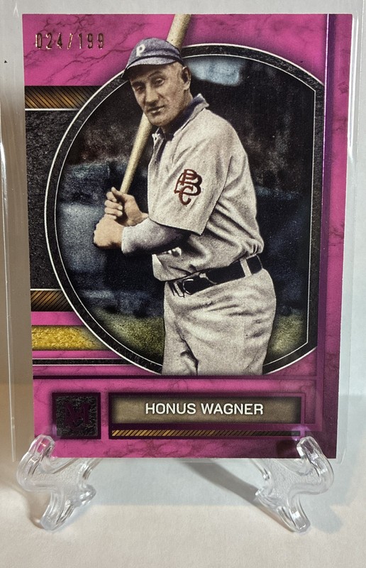2025 Topps Museum Collection - Honus Wagner #87 Pink Sapphire /199