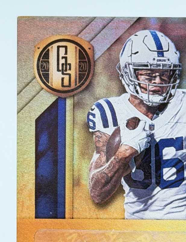 2020 Panini Gold Standard Michael Pittman Jr Colts RC Patch Auto /49 view 2