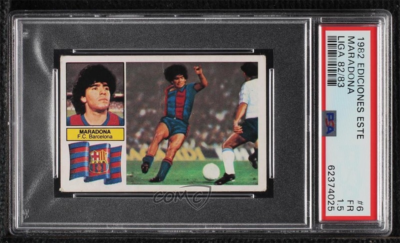 1982-83 Ediciones Este Liga Diego Maradona #6 08yy