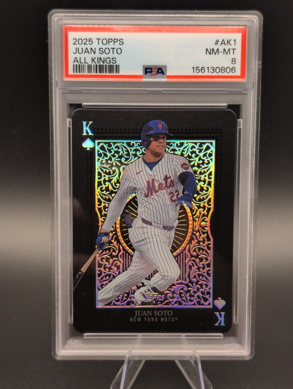 2025 Topps All Kings Juan Soto PSA 8