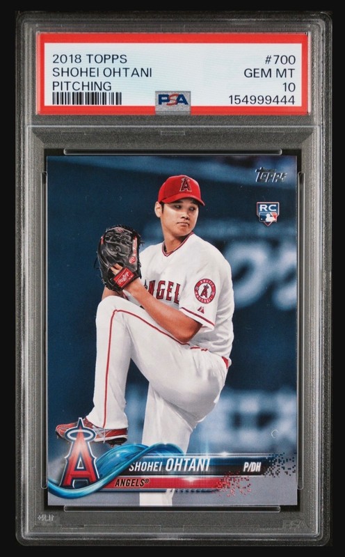 2018 Topps - Shohei Ohtani #700 PSA 10 White Jersey (RC)