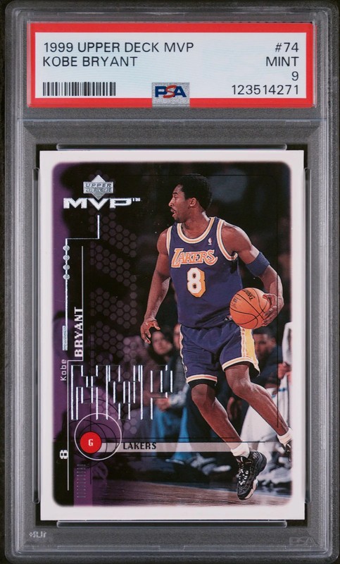 1999 Upper Deck MVP Kobe Bryant #74 PSA 9