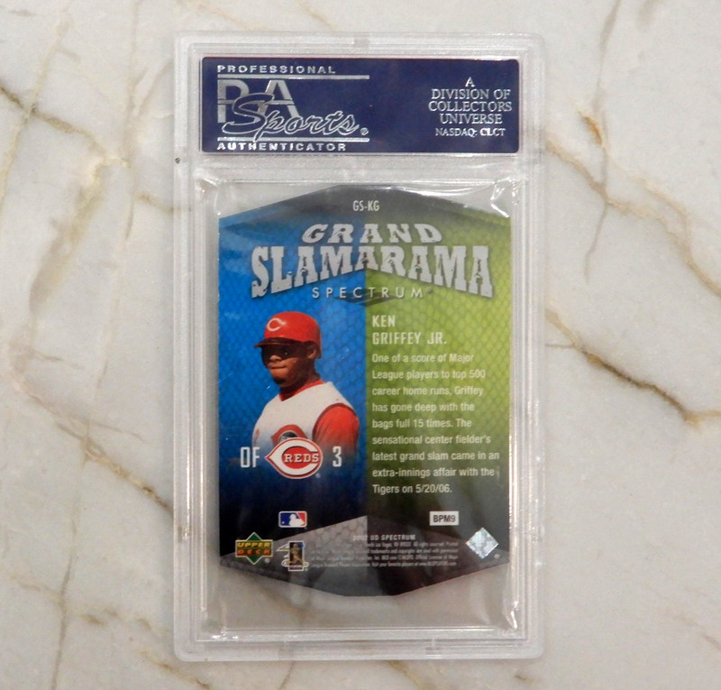 Ken Griffey Jr 2007 UD Spectrum #GS-KG GRAND SLAMARAMA SSP!  PSA 10 POP 3!  🚀 view 2