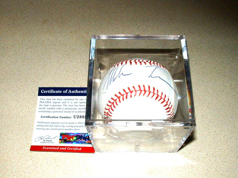 MIKE TYSON AUTO, SIGNED SNOW WHITE OML BASEBALL PSA/DNA CERT & CARD - IRON MIKE view 1