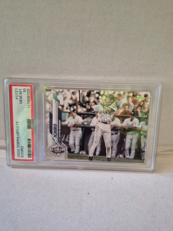 2020 Topps Update #U121 Ichiro PSA 10 Gem; All Star Game; Seattle Mariners; MLB