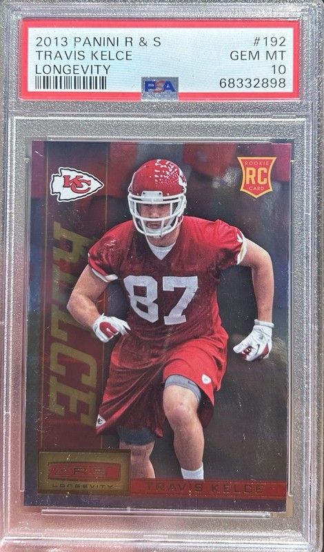 2013 Panini Stars Travis Kelce Rookie Longevity #192 Low Pop 31 PSA 10 GEM 💎🔥