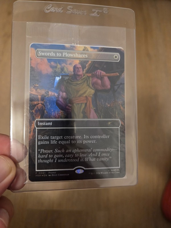 Swords to Plowshares Sealed PSA Promo