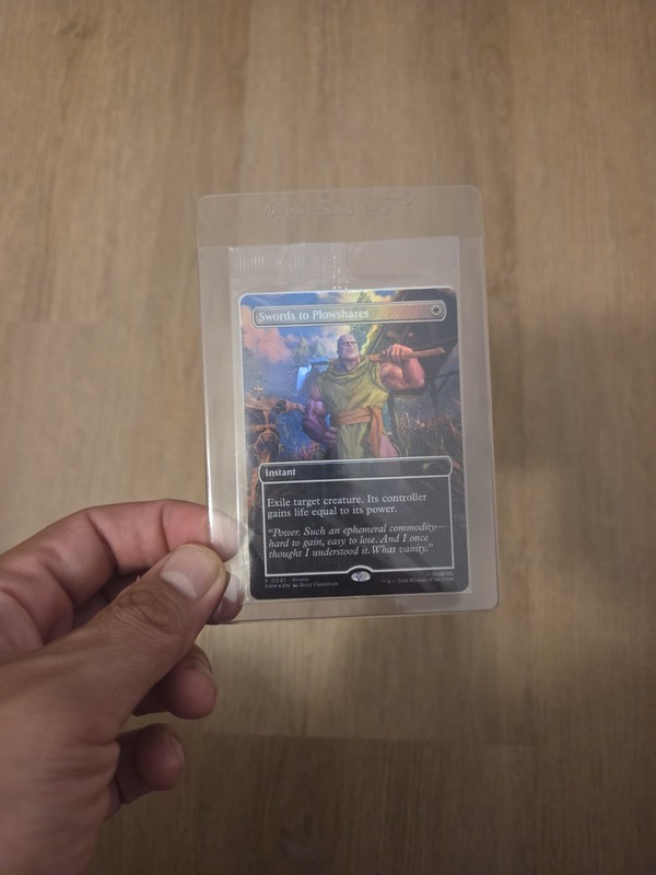 Swords to Plowshares Sealed PSA Promo view 2