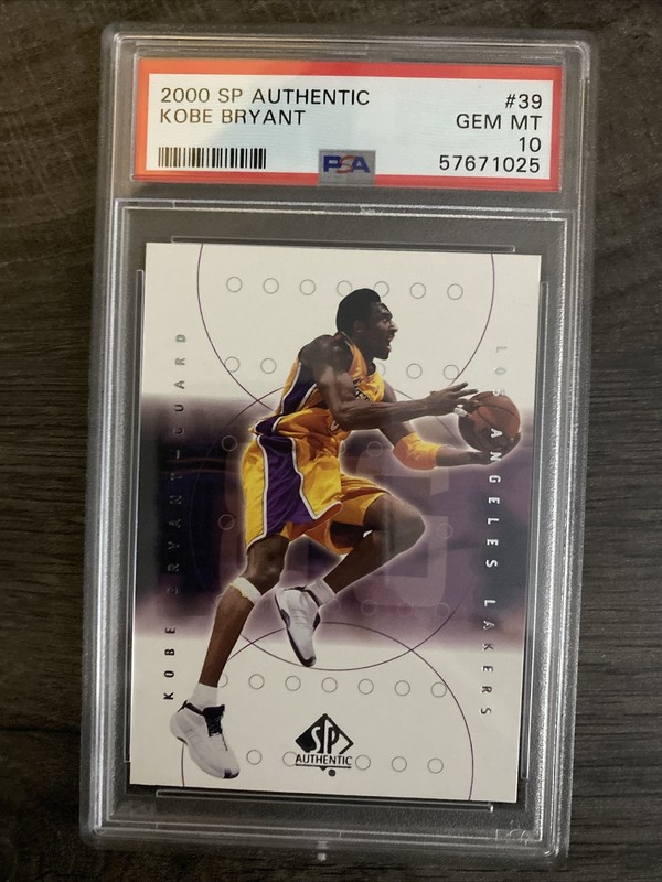 2000 SP Authentic Kobe Bryant #39 PSA 10 GEM MINT HOF FREE SHIP