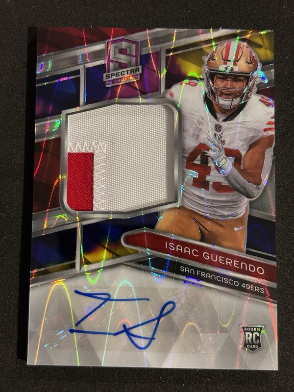2024 Absolute Spectrum #31 Isaac Guerendo /70 RPA RC Auto view 1