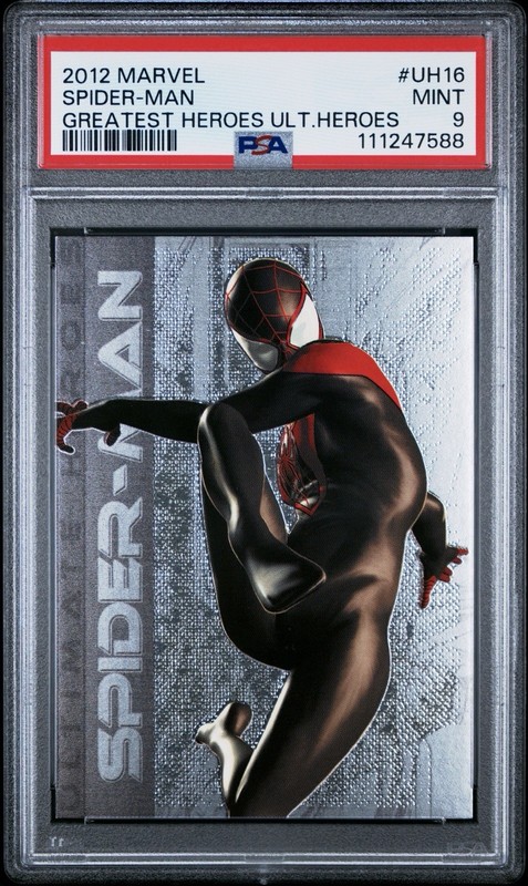 2012 Marvel Greatest Heroes Ult. Heroes #UH16 Spider-Man PSA 9 🔥RARE🔥