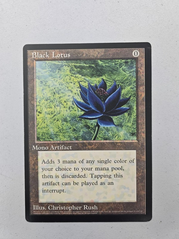 Magic: The Gathering - MTG - Black Lotus (Scrye Magazine) - Oversize Card