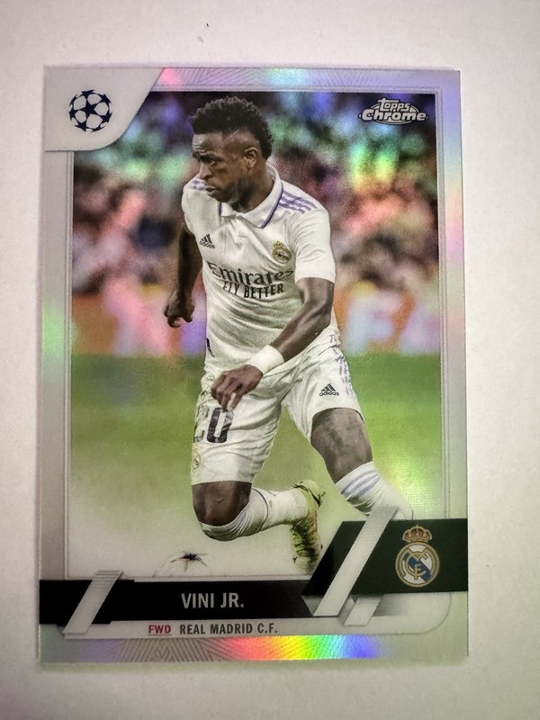 2022-23 Topps Chrome UEFA  - Vinicius Junior - Vini Jr - #20 - Refractor