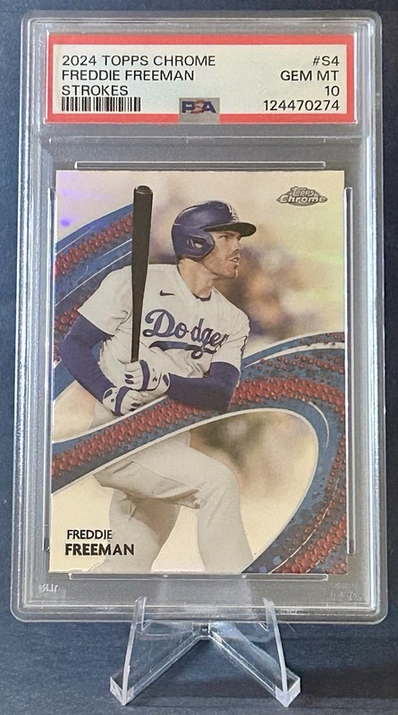 2024 Topps Chrome - Strokes Freddie Freeman #S-4 PSA 10