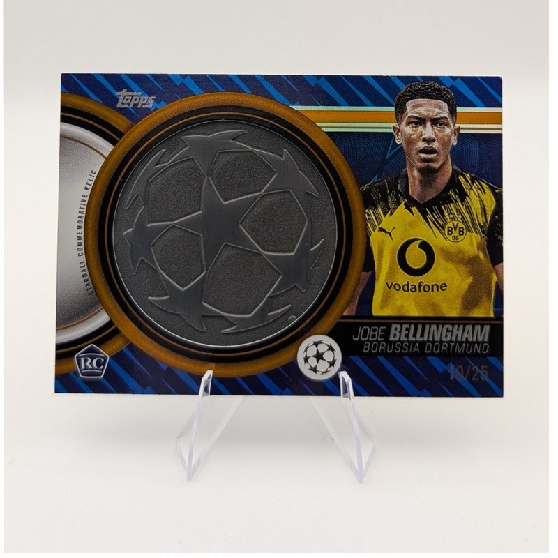 Topps 2025-26 Rookie Jobe Bellingham  Starball Relic Dortmund  10/25