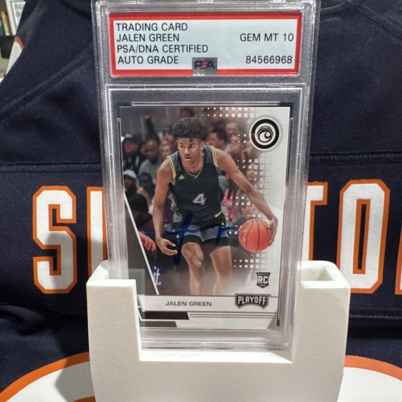 Panini Chronicles Draft Picks Jalen Green Playoff Rookie Auto PSA 10 #355