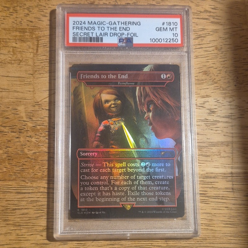 Magic: The Gathering Friends to the End Secret Lair Foil PSA 10 2024